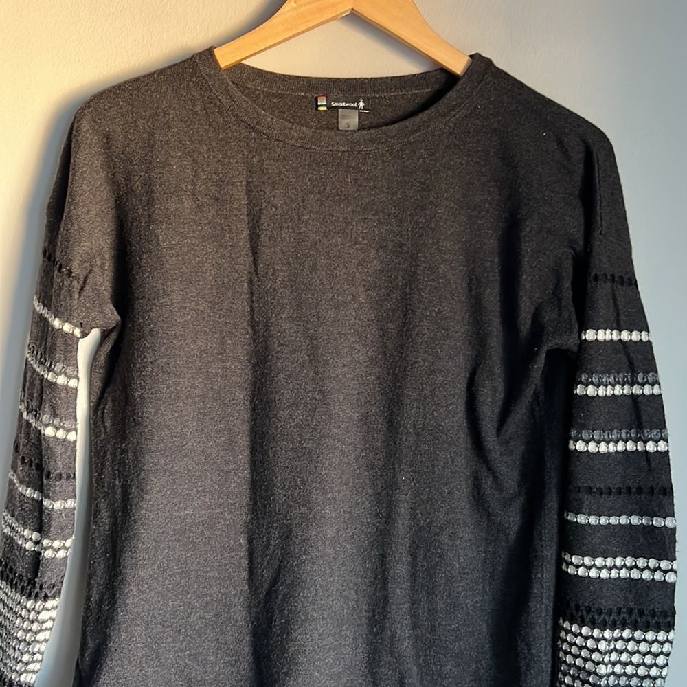 SMARTWOOL Women's Shadow Pine Crew Sweater - Picture 5 of 12